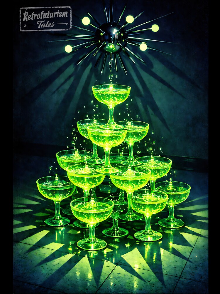 The Uranium Glass Gala - Atomic Age by bapupa