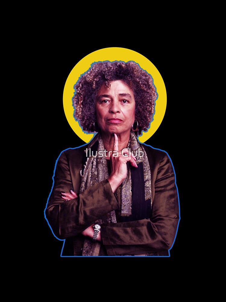 Angela Davis aesthetic art by Ilustra Club
