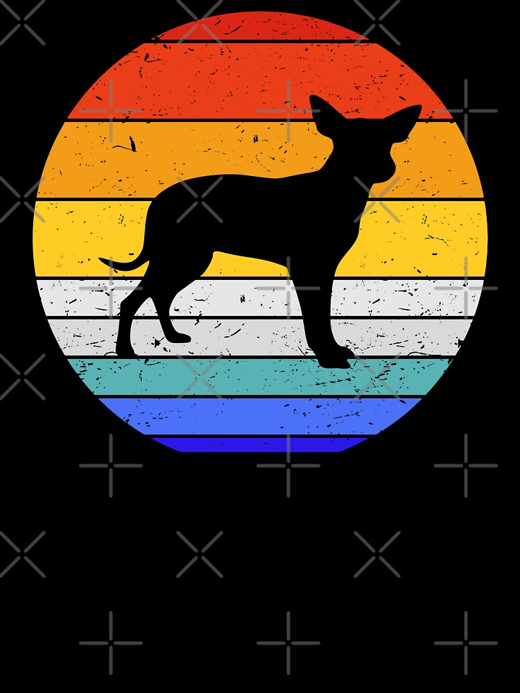 Chihuahua Dog Vintage Retro Art I by Lemon Pepper