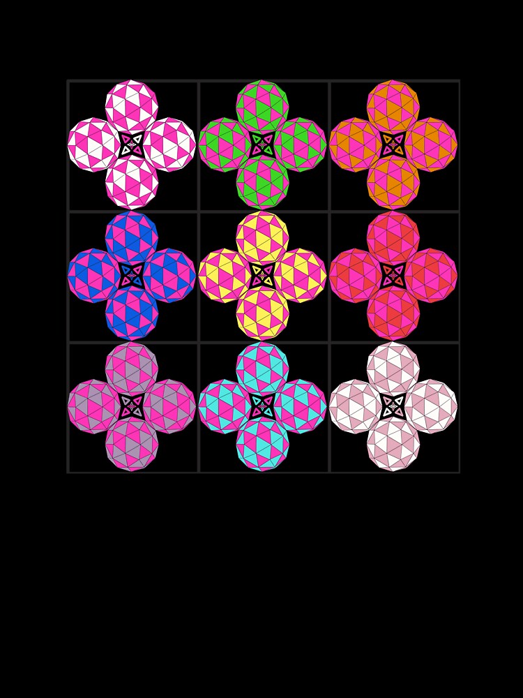 Icosahedron Star (Pi) Wall Of Fame by createVisions