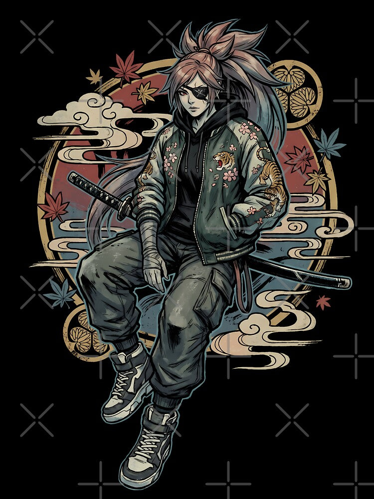 Casual Baiken Prosthetic Arm – Streetwear Samurai Legend by Senpaiwaves