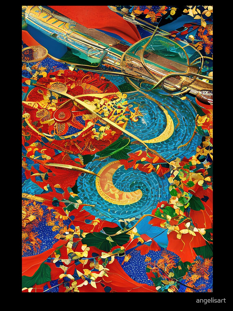 Modern abstract Art No15 by angelisart