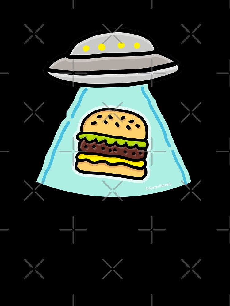Hamburger abduction by happysketchy