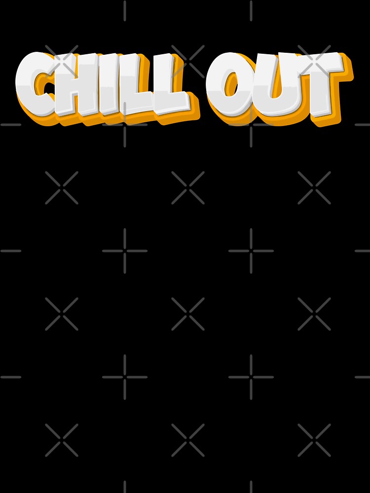 Chill Out’ – A Colorful Expression Artwork by diegomenjivar92