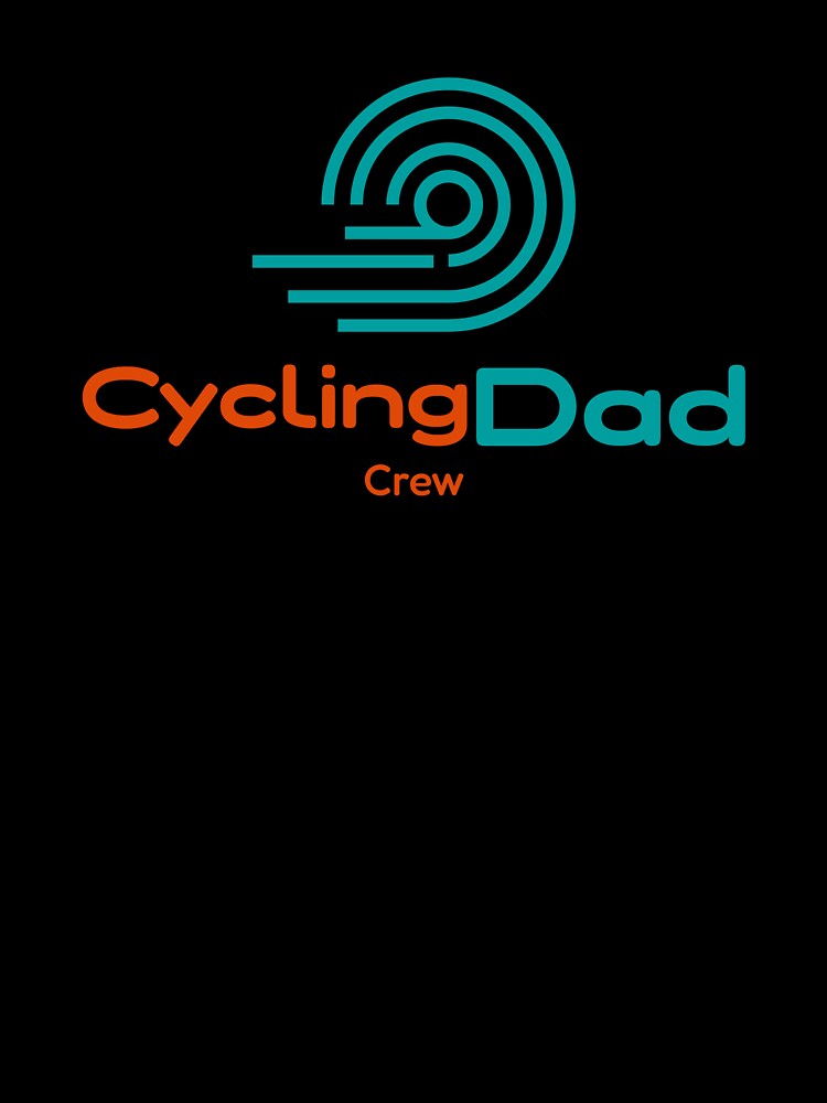 Cycling Dad Crew - Dad Cycling by GreyTee