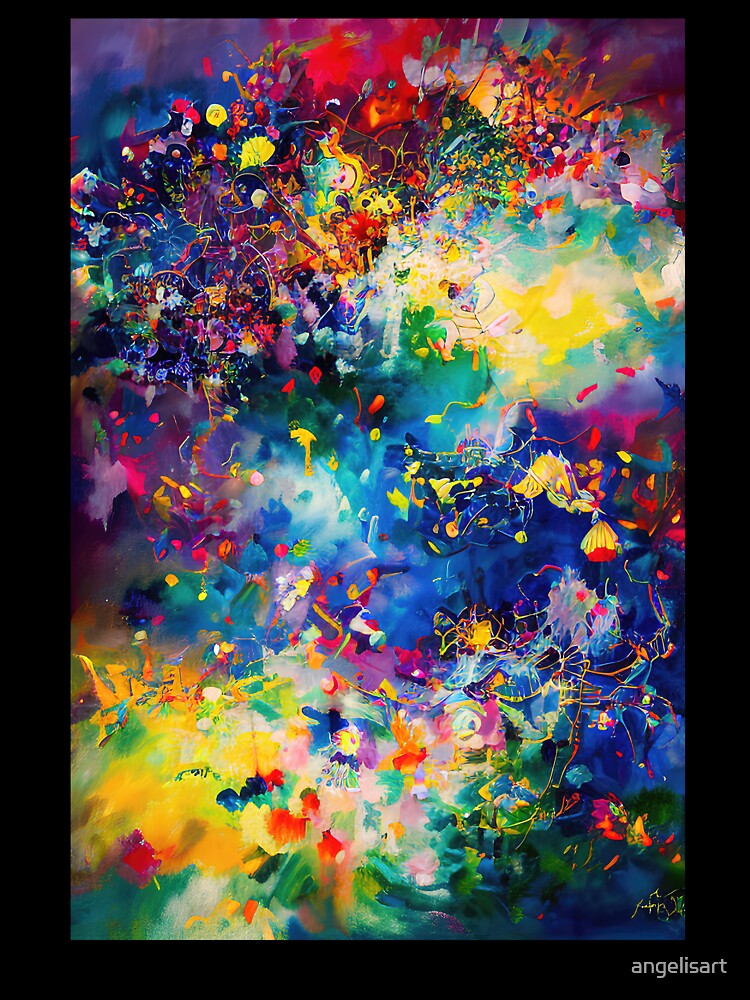 Modern abstract Art No6 by angelisart