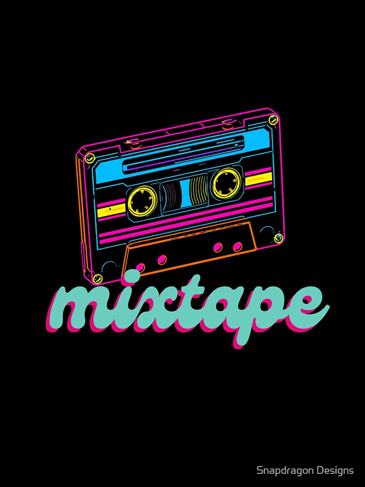 Retro Mixtape by Snapdragon Designs