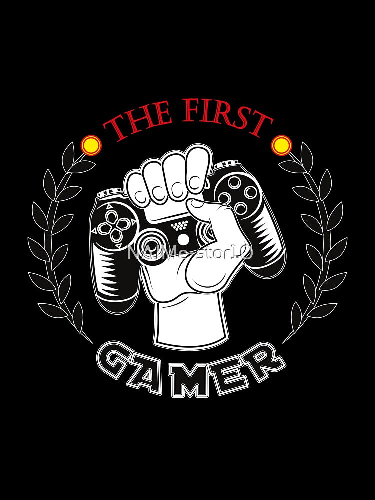 THE FIRST Gamer design illustration by NAIMe-stor10