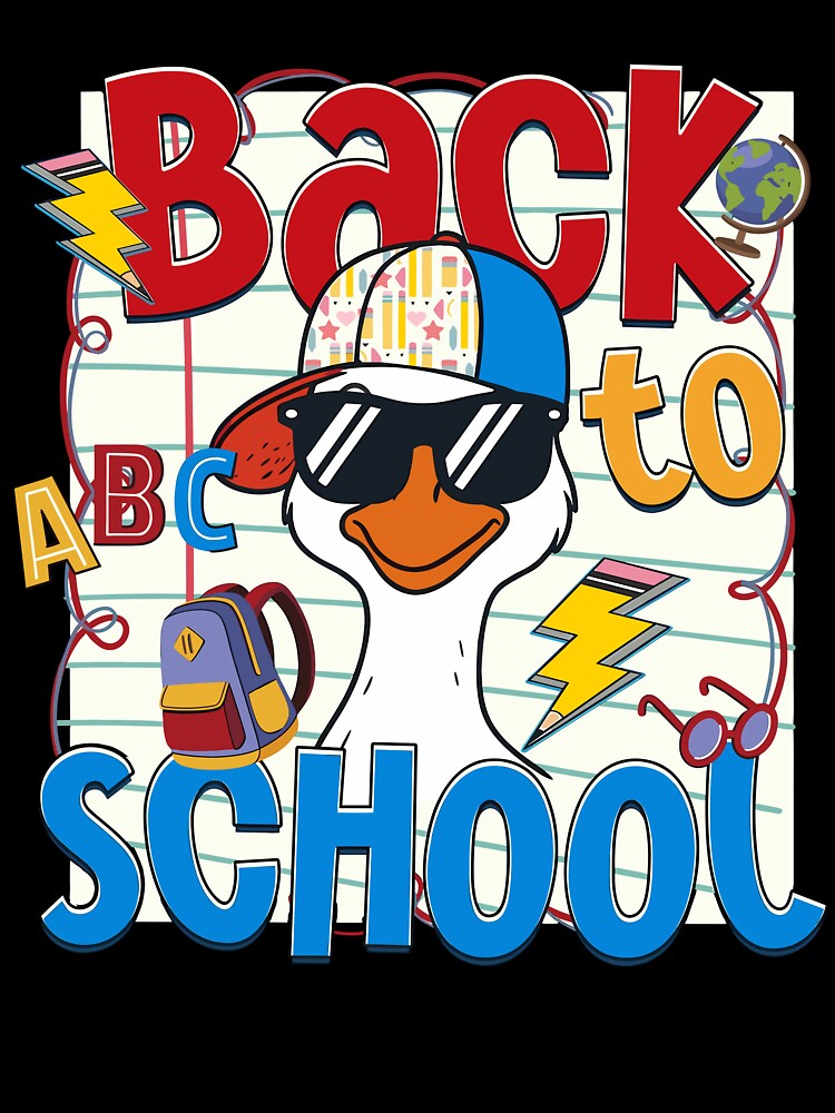 Cool Goose Back to School Boys Kids by KroghDs