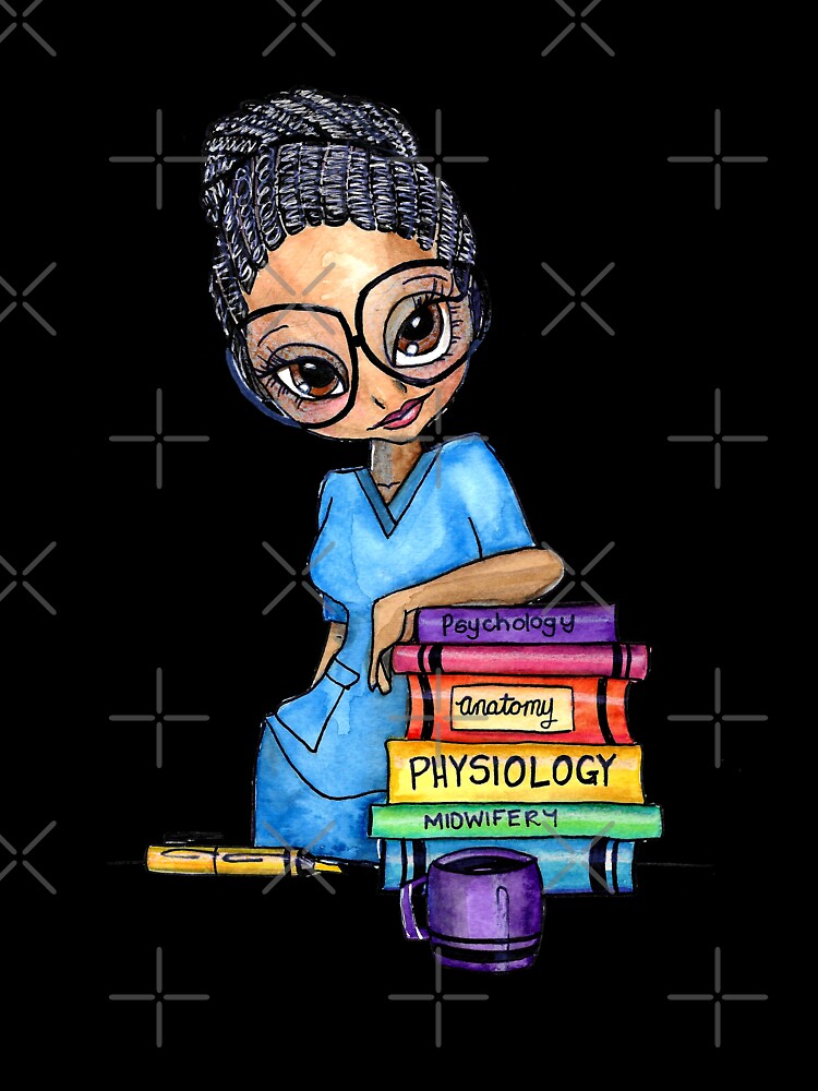 Nursing student - black by Jennifer McCann