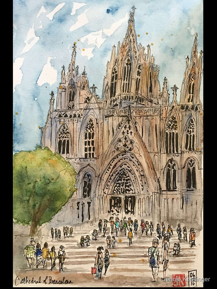 Barcelona Cathedral by Jennie Kessinger