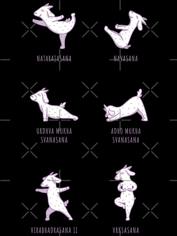 Yoga poses -Goat edition! by Cherko