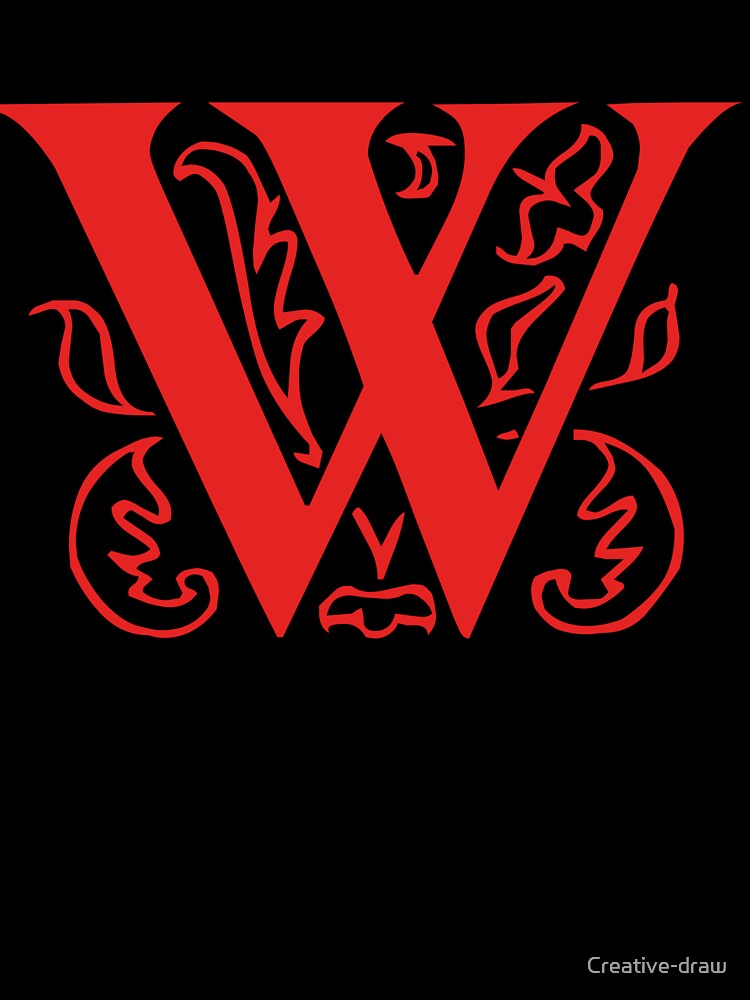 Initial monogram W by Creative-draw