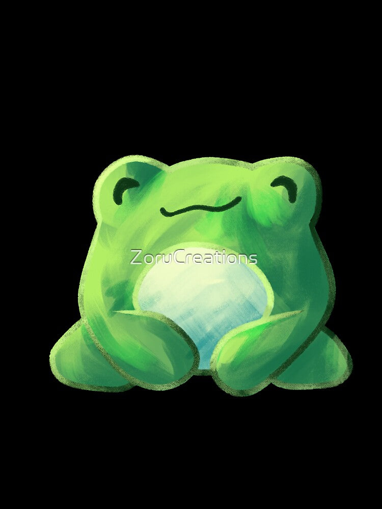 cute little frog by ZoruCreations