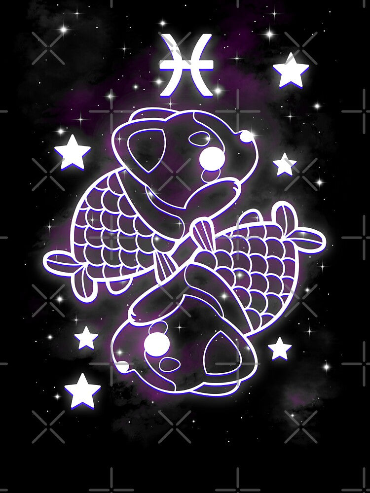 Pisces kawaii zodiac sign by NemiMakeit