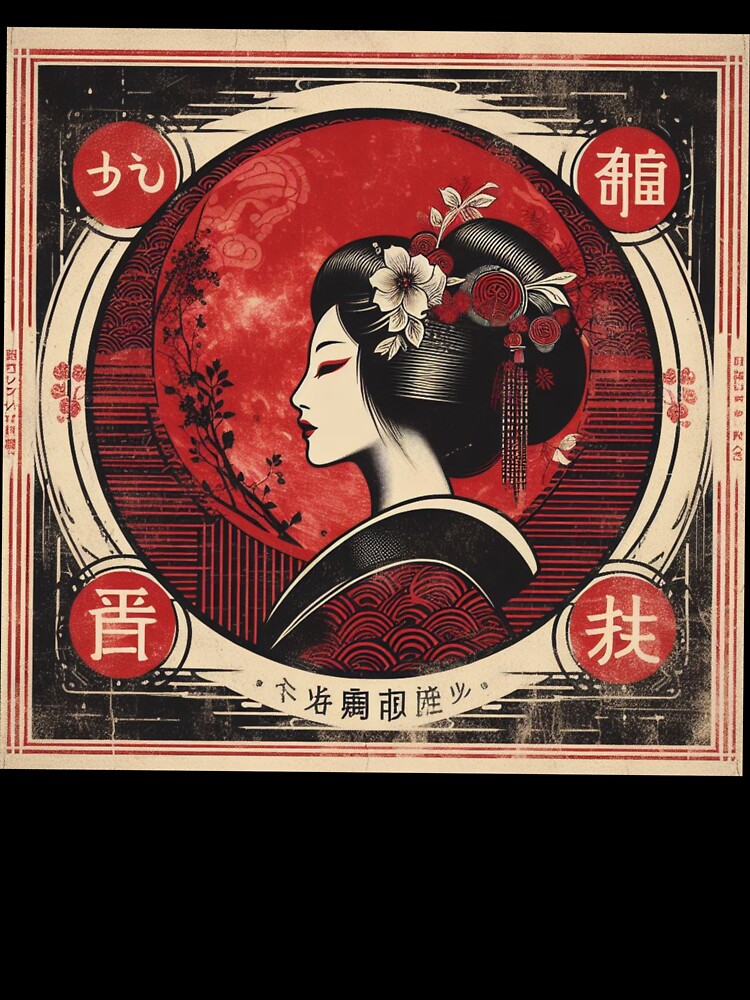 Aesthetic Vintage: Moonlit Mystique with a Japanese Touch by Elouk