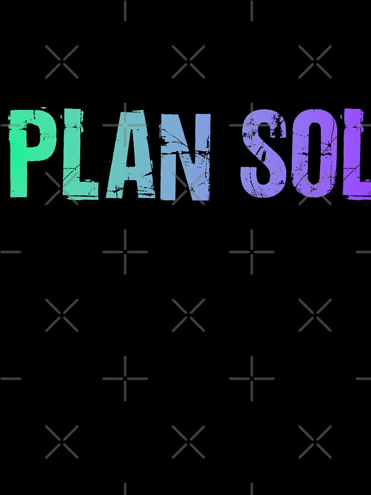 Plan SOL Solana Strategy - Crypto Backup Art by cabana.space