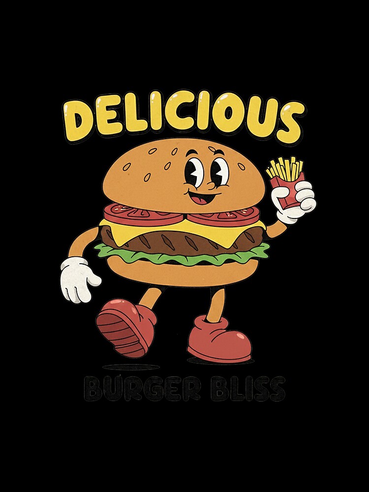 Delicious Burger Bliss Character by HoopeStylee