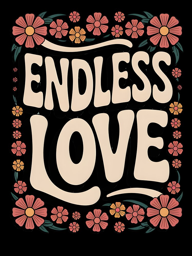 Endless Love Retro Mother's Day Tee by Hooodify