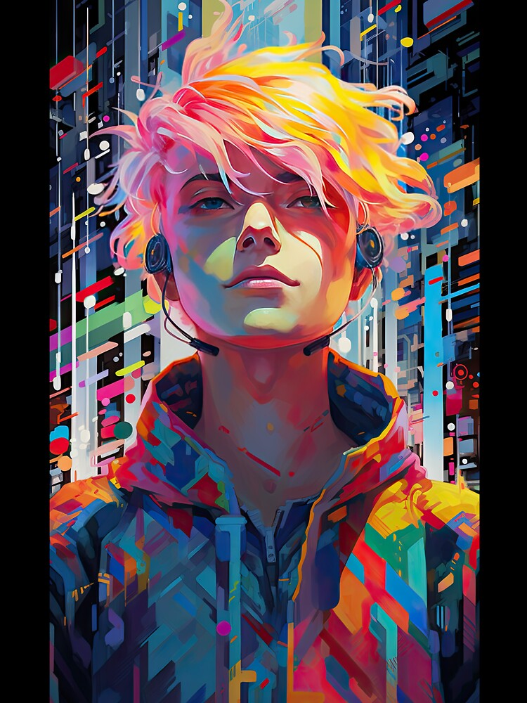 The Neon Jungle - Cyberpunk Vaporwave Art | Anime Retro Aesthetic by AeonAcademy