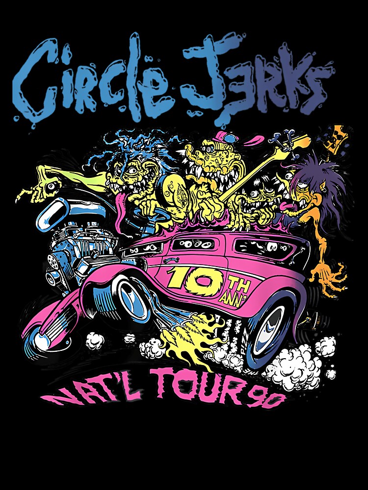 Illustrationl Circle Jerks Nat'l Tour 90 by dustyblue-