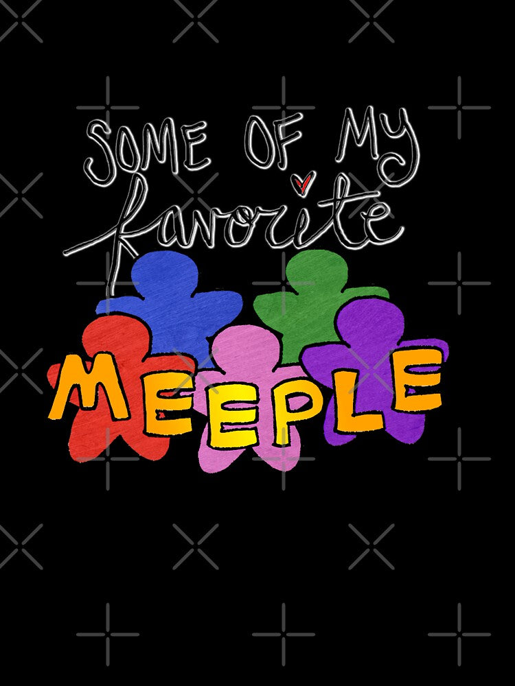 Some of My Favorite Meeple (Dark Backgrounds) by E-B-Designs