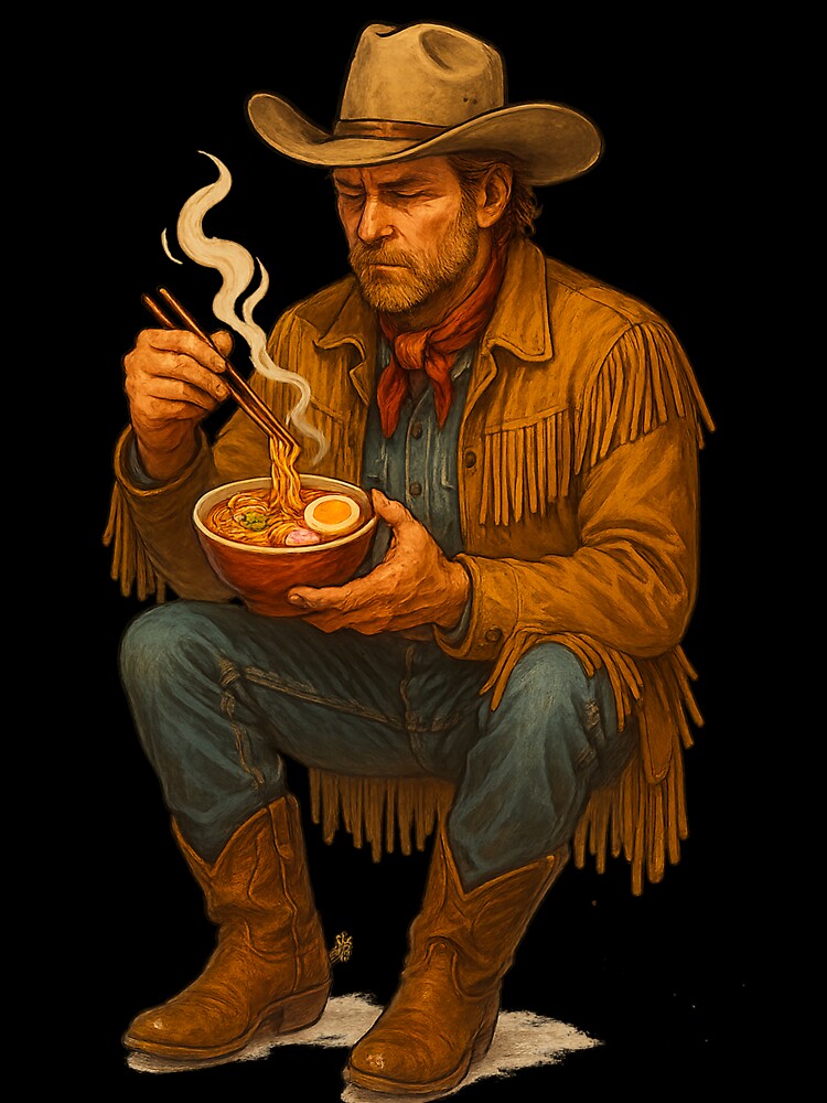 Cowboy and Ramen – The West Meets the East by AleTot