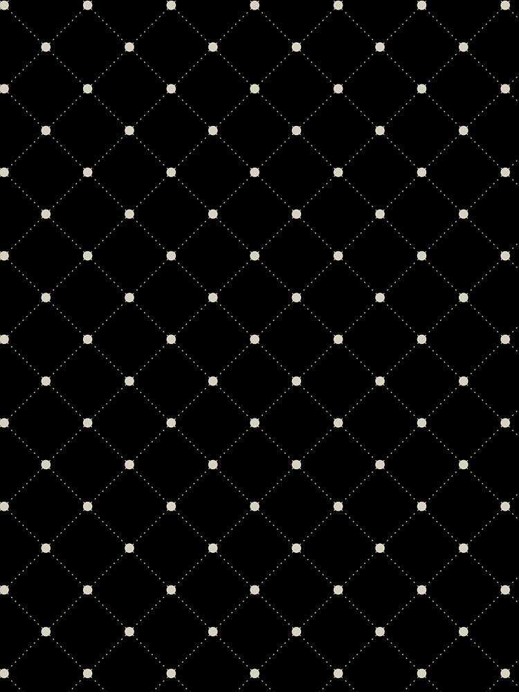 Black and Tan Diagonal Stripe Polka Dot Pattern Pairs DE 2022 Popular Color Doric White DET641 by ColorOfTheYears