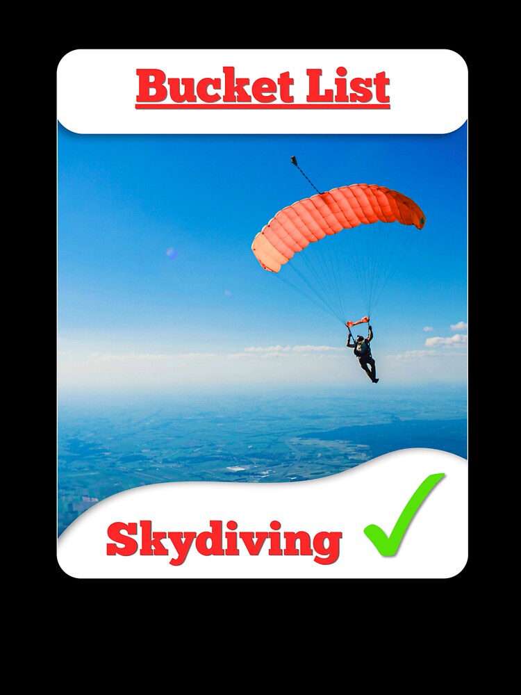 Bucket List: Skydiving by WearingStahr