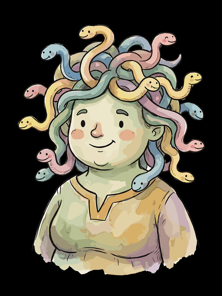 Mythological Creatures: Medusa's Tiny Snake Curls by bapupa