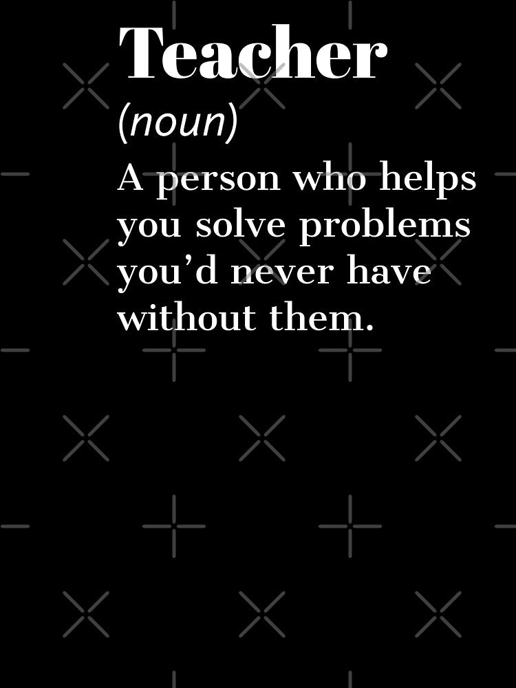 Funny teacher definition by Theleochick
