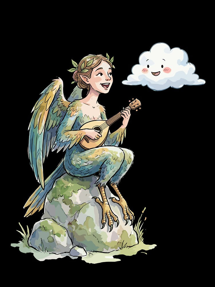 Mythological Creatures: Harpy's Cozy Song by bapupa