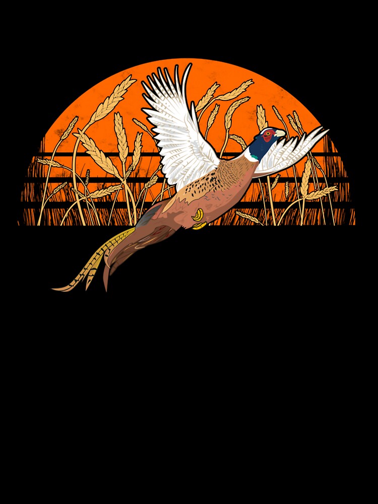 Ringneck Pheasant Hunting Upland Bird Hunter Grain Field by taaddison50