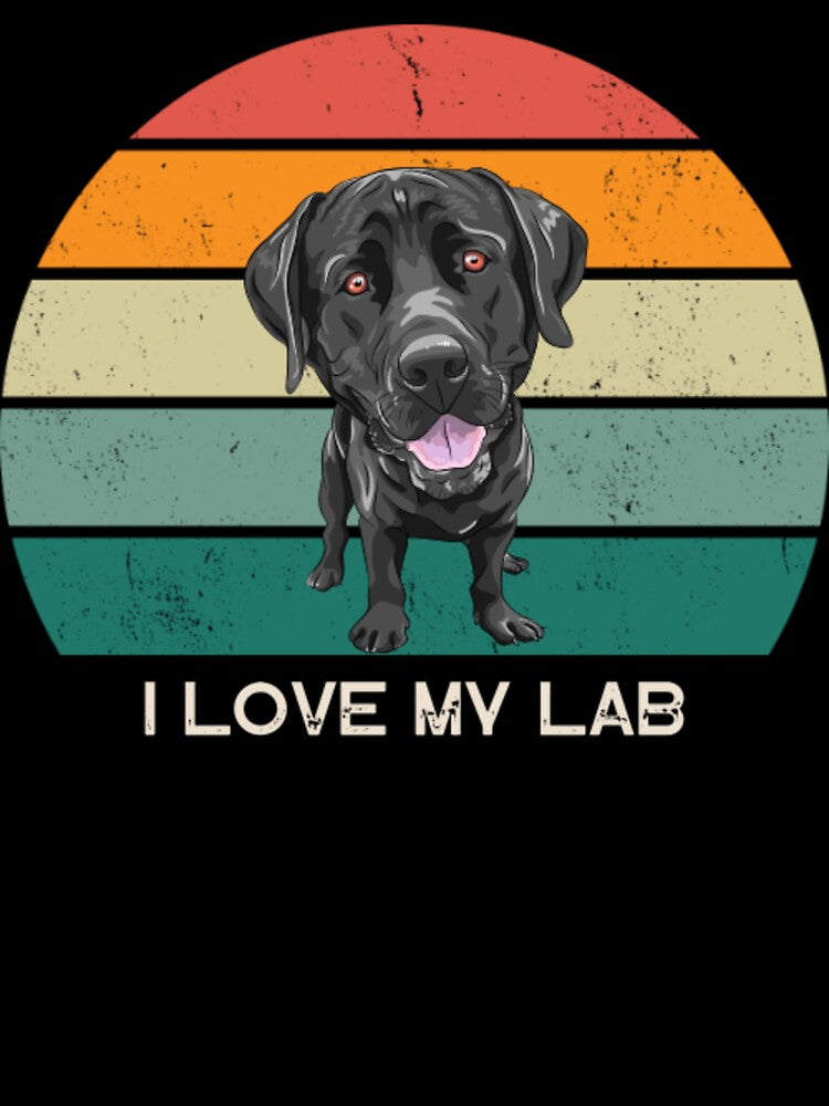 Love My Labrador Retriver by Way Cool Tees
