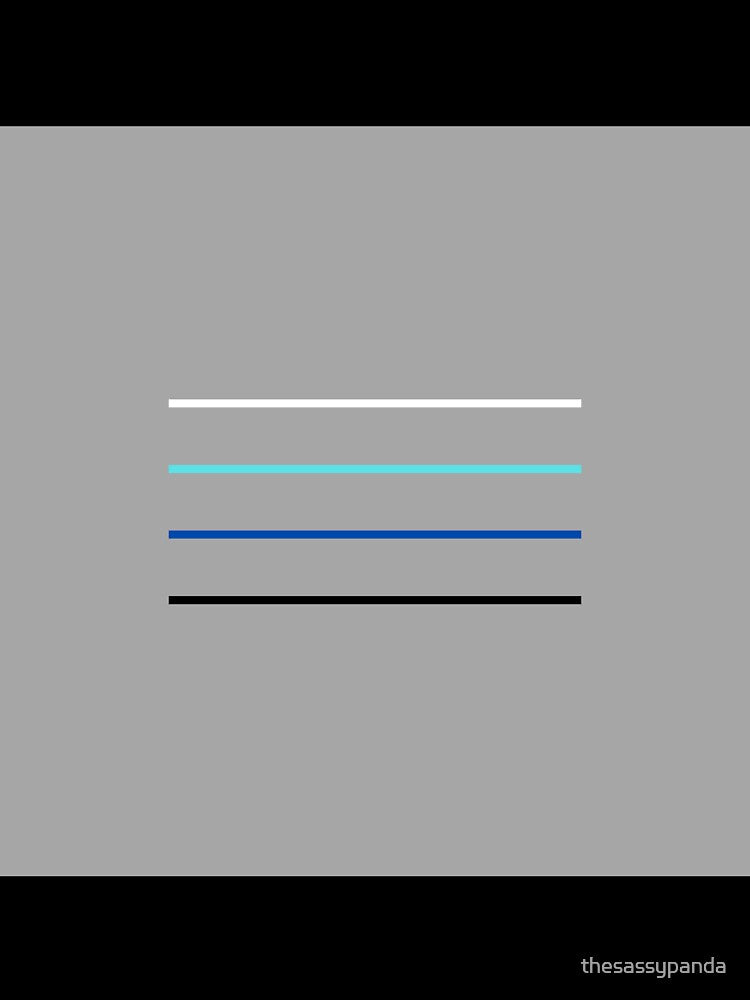 Minimalist Trans Masc Flag by thesassypanda