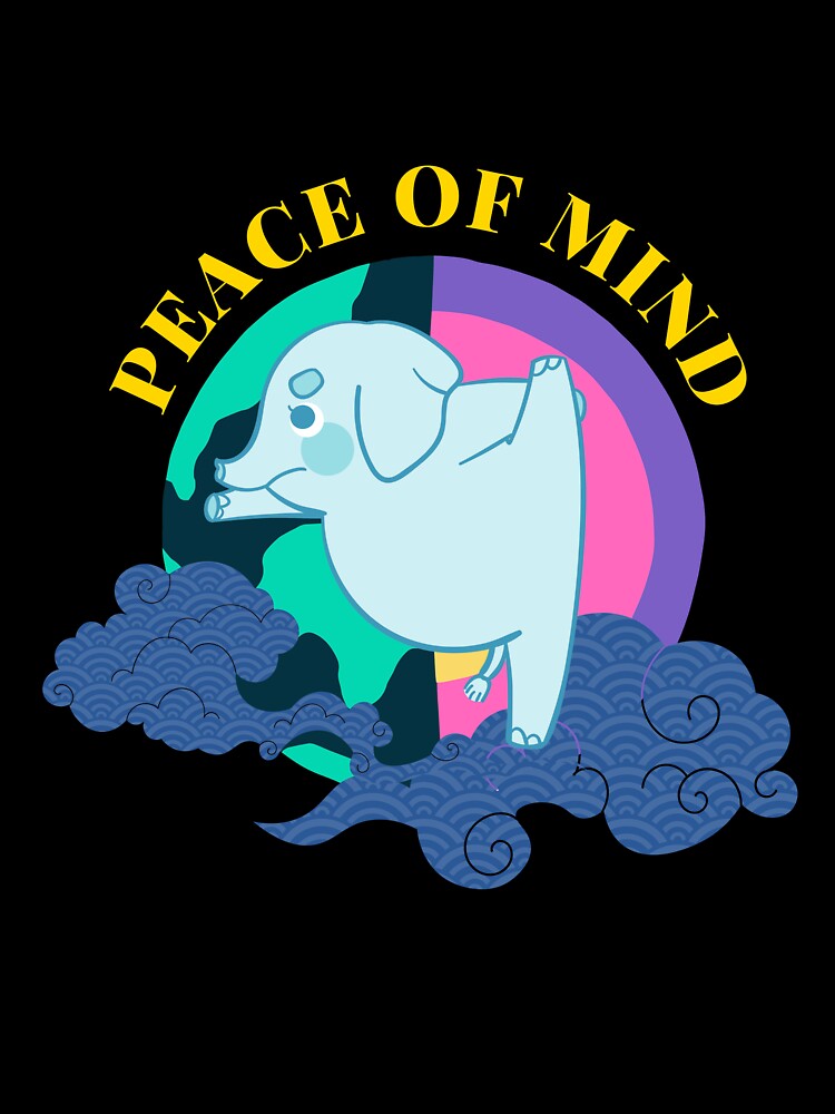 yoga elephant peace of mind by ichirochen