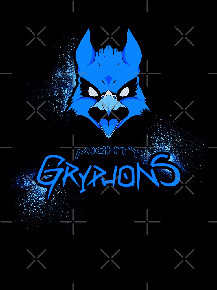 Gryphon Mascot - Blue by Hakuho-BG