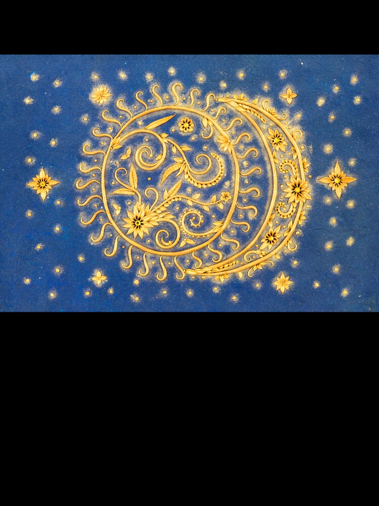 Celestial Bodies - Sun and Moon by DeidreDreams