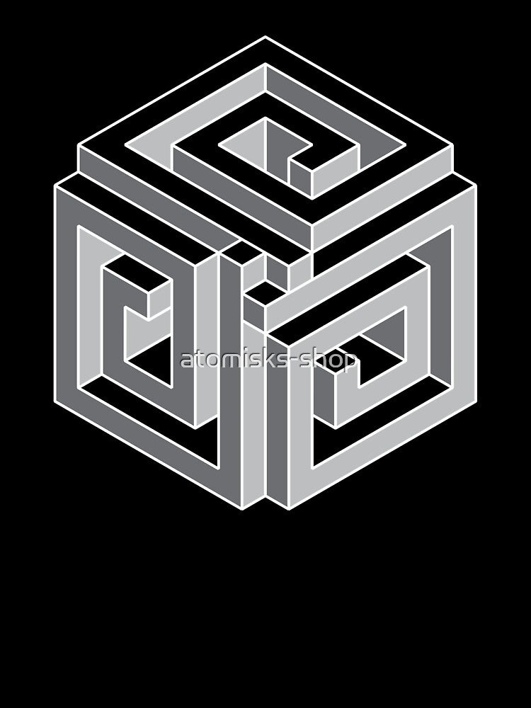 hollow fibocube by atomisks-shop