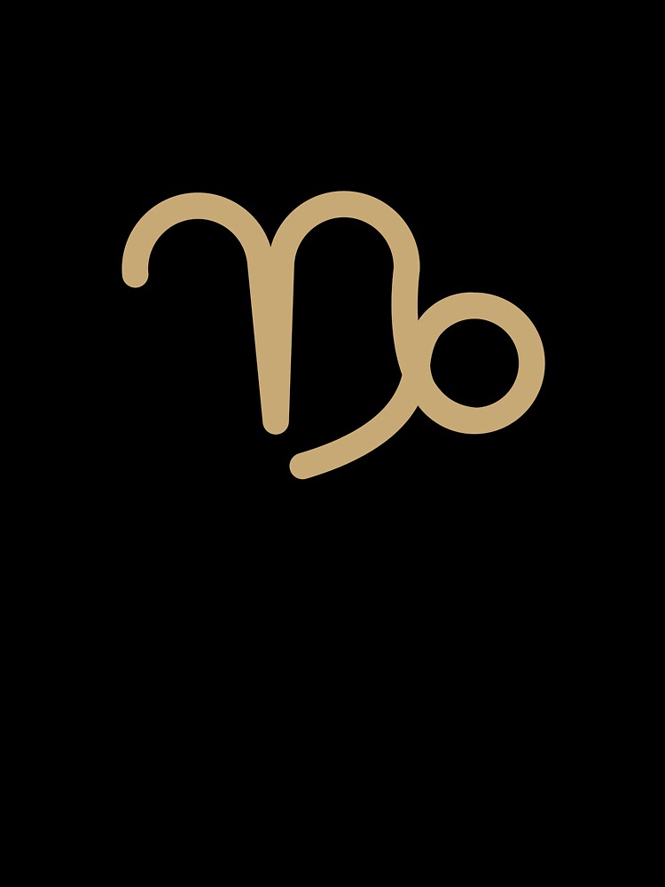 Capricorn Zodiac Symbol by Merchgard