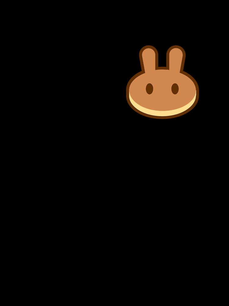 PancakeSwap Crypto Bunny Token Logo Cartoon Art by dmorcu