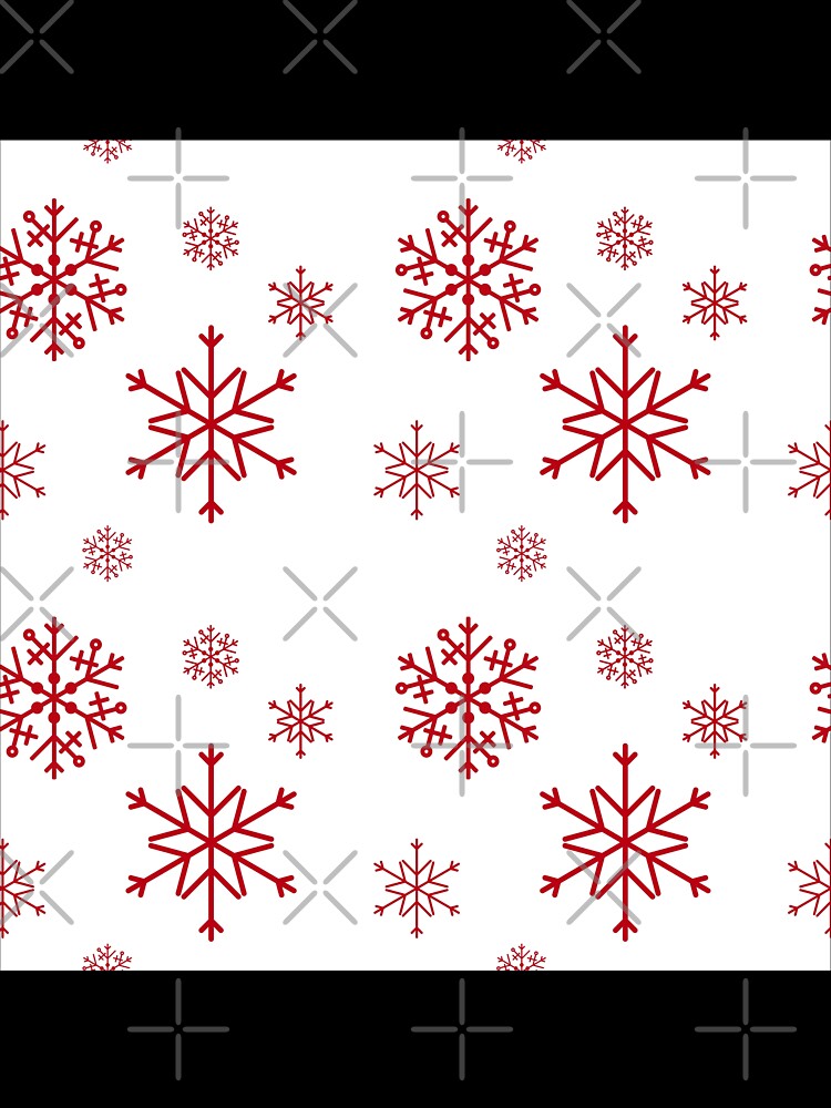 Cute Christmas Pattern- Snowflake pattern by Christeena-