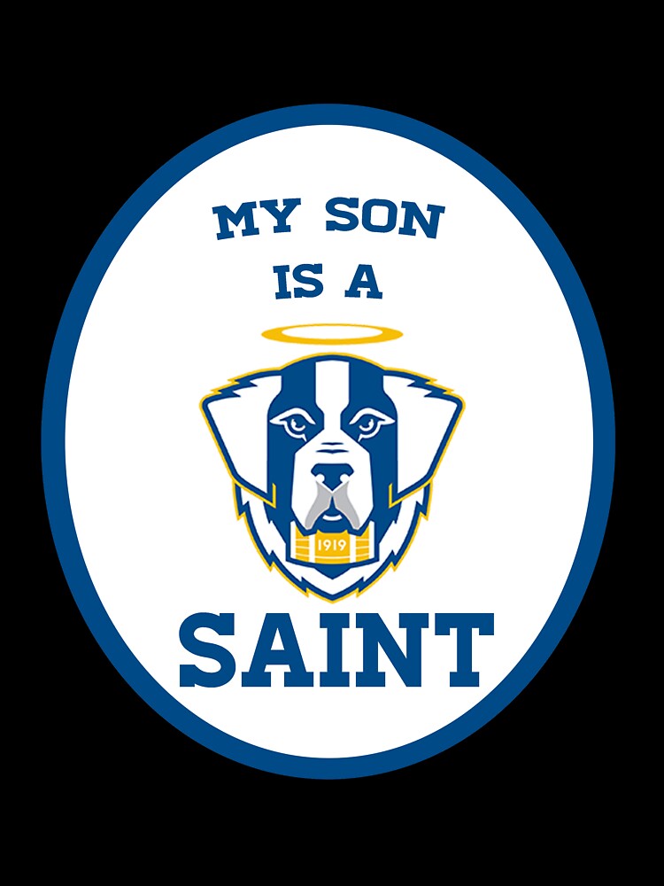 my son is a "saint" emmanuel college gear by abbyz-art