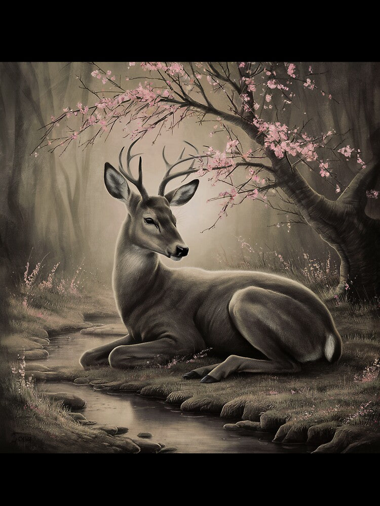 Deer At Rest by MyHeartNSoulArt