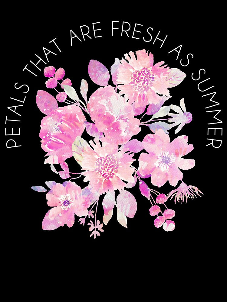 Petals That Are Fresh As Summer T-Shirt by Zmunki