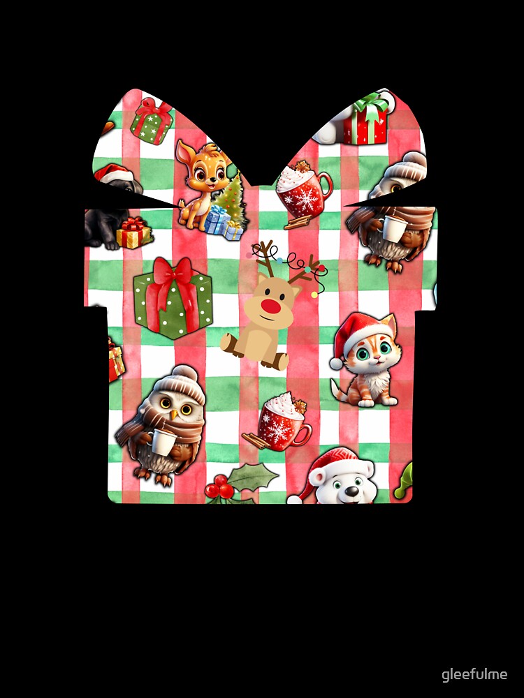 Holiday Animals Seamless Pattern by gleefulme