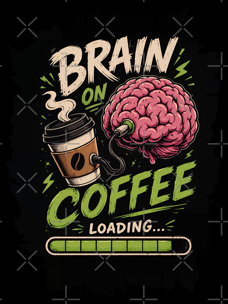 Brain on Coffee Loading by RebenCantik
