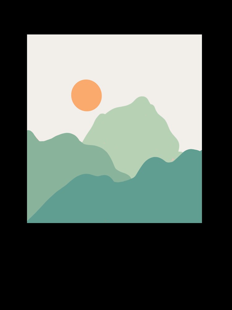 simple mountain design by lucy-arts