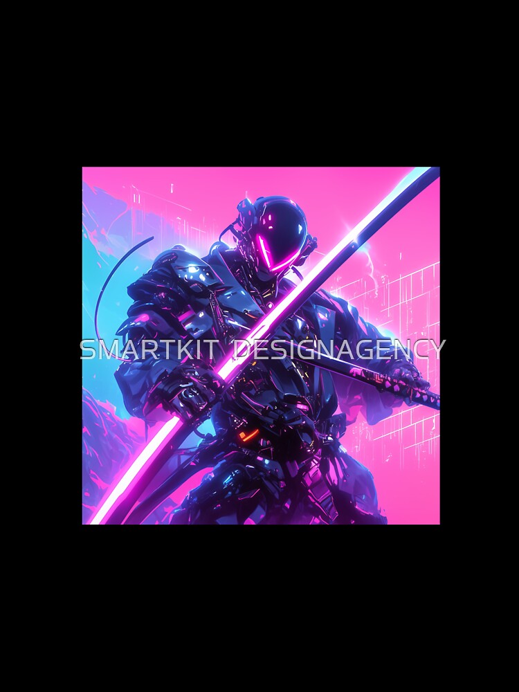 AI Cyberpunk Assassin / Blade Runner Inspired / Neon Sci-Fi Art / Futuristic Dystopian Worlds by SMARTKIT  DESIGNAGENCY