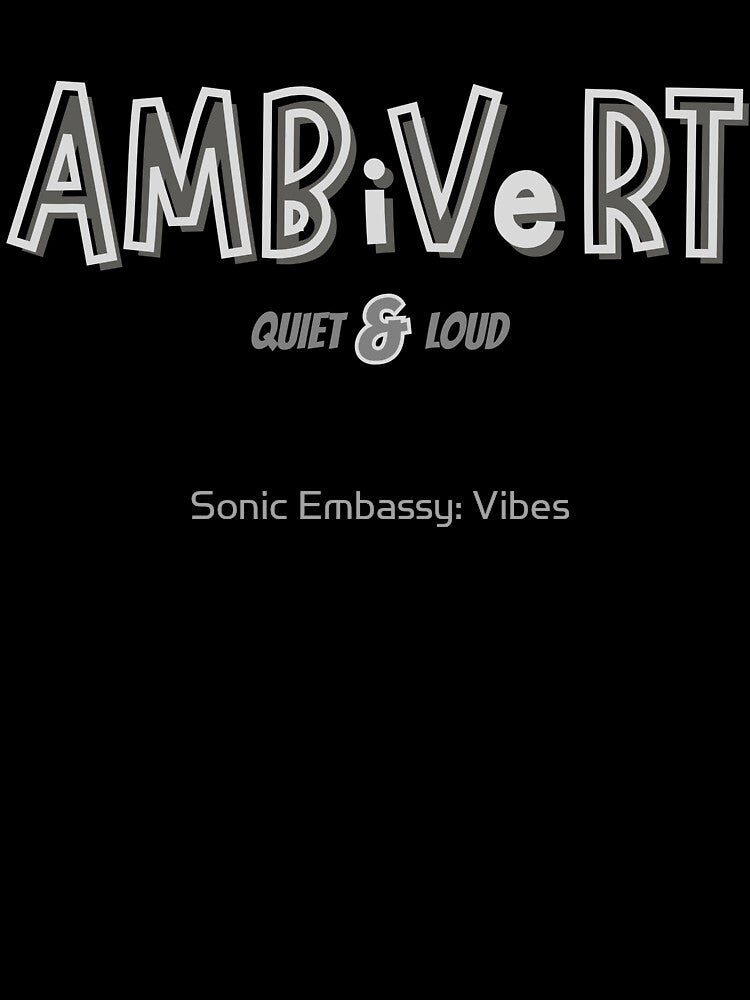 Ambivert the introvert and extrovert hero (for dark colors) by Sonic Embassy: Vibes